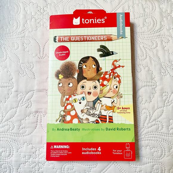 NEW Tonies The Questioneers 4 Pack Audiobooks - Picture 2 of 4